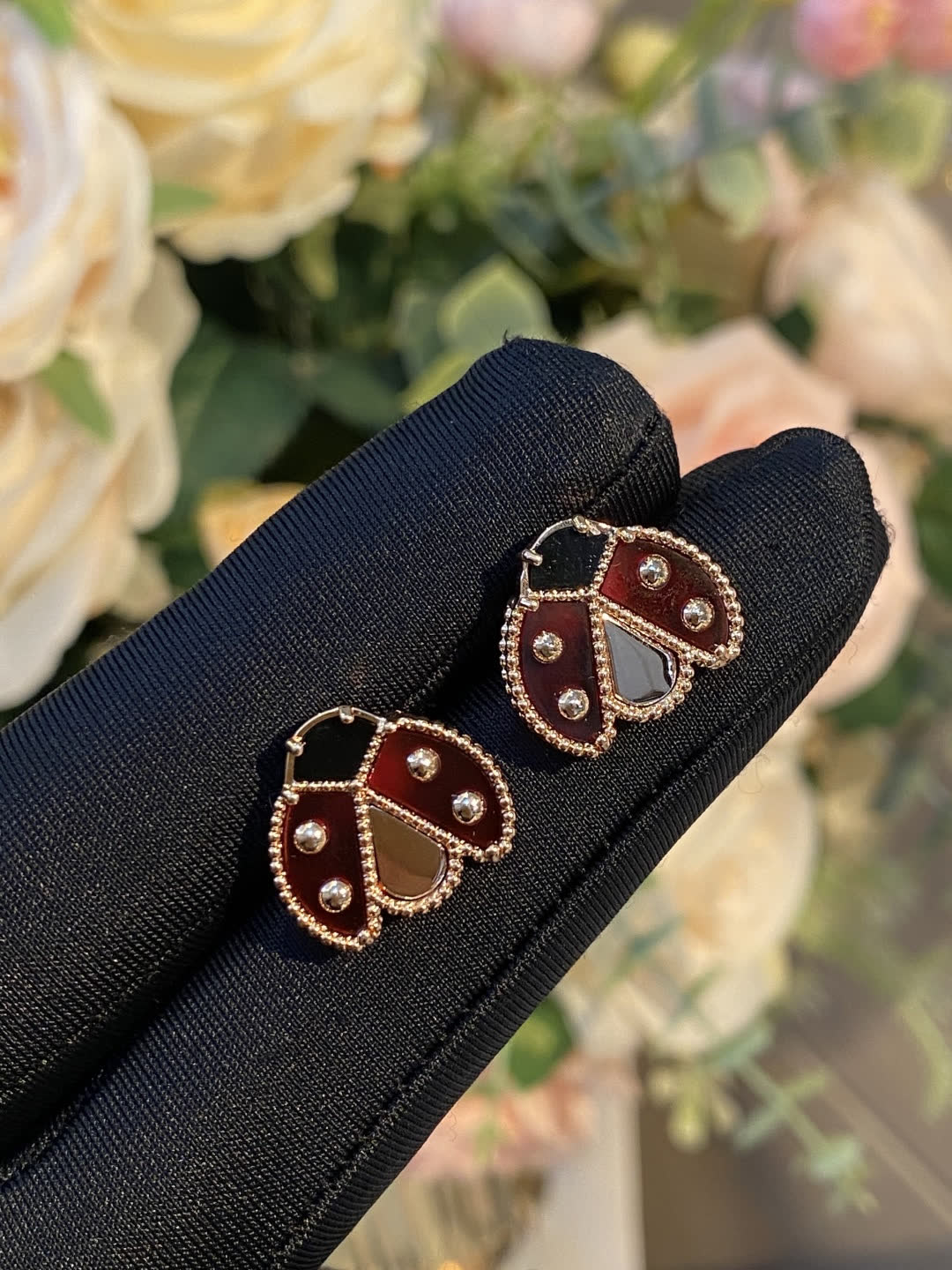 Van Cleef & Arpels Ladybug Earrings